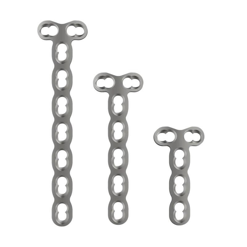 1.5-2.0 MM LCP T-Plate 2 Holes Head