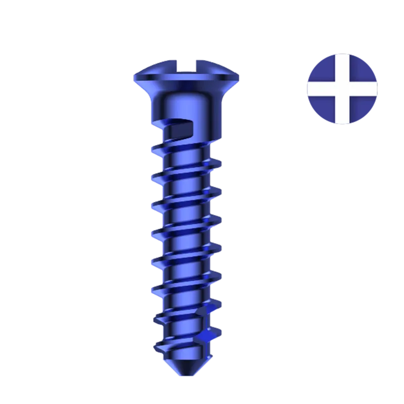 CMF – Cross Drive NON Locking Screw - Self tapping - 2.0 mm Dia.
