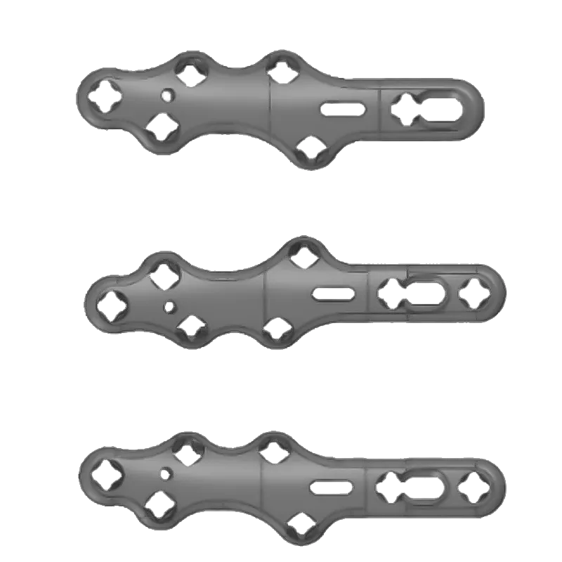 Variolock Metatarsophalangeal Fusion Plate 2.4-2.7mm (7 Hole)
