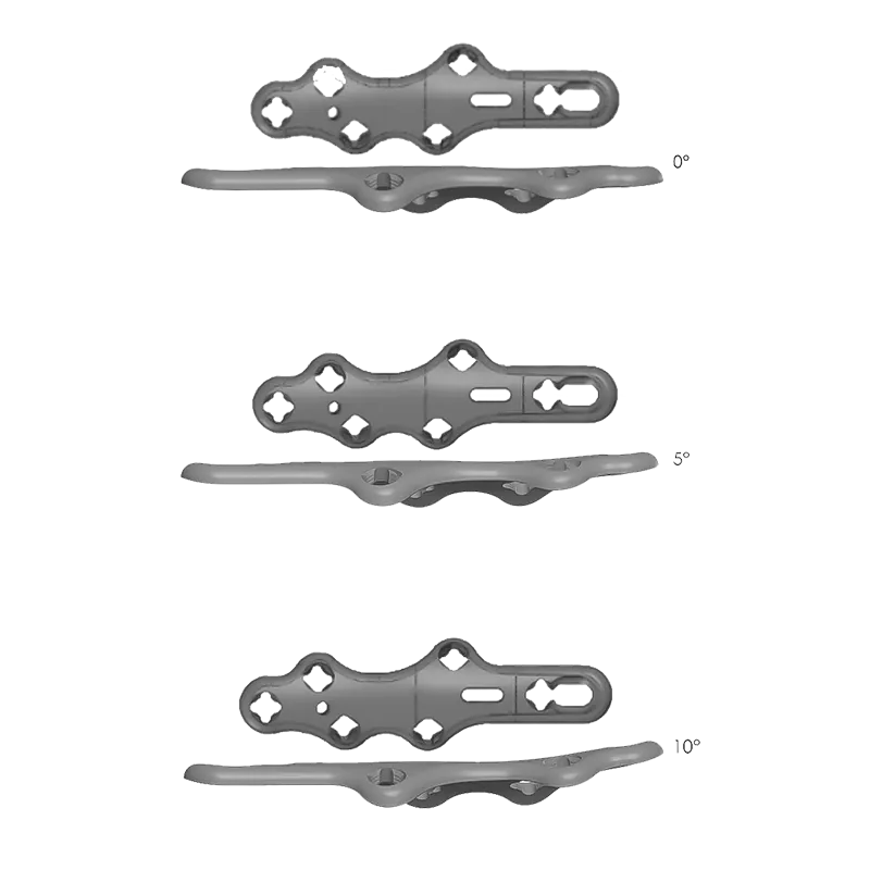 Variolock Metatarsophalangeal Fusion Plate 2.4-2.7mm (6 Hole)