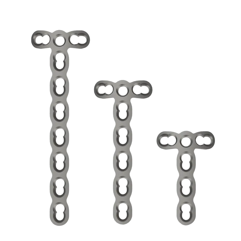 1.5-2.0 MM LCP-T-Plate 3 Holes Head